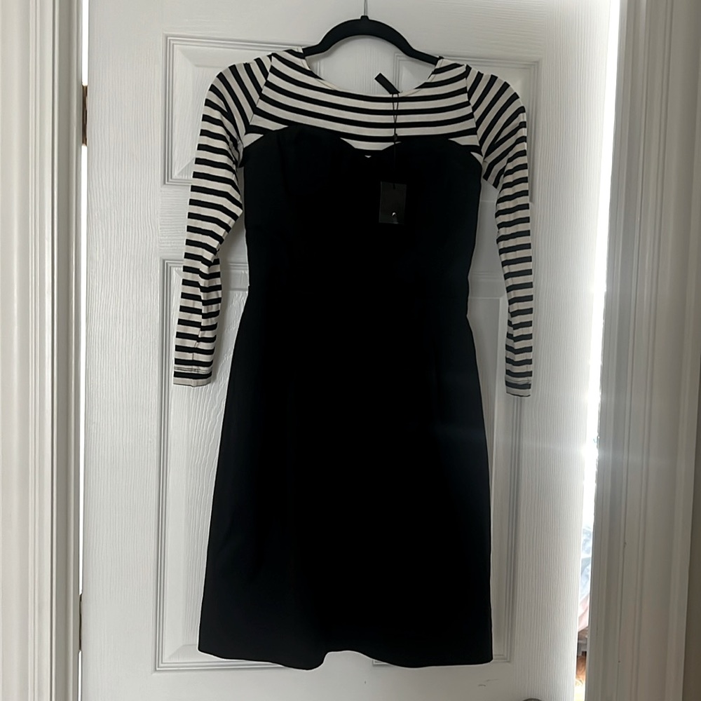 Bcbgmaxazria dress 4 stripes original long sleeve